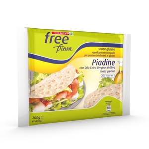 PIADINA FREE FROM 200G C/OLIO EXTRAVERG.