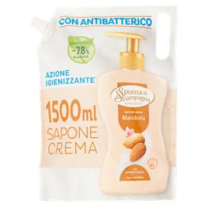 SAPONE LIQ. SPUMA SC 1500 ML LATTE MAND