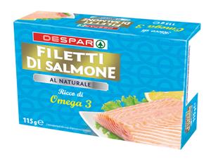 FILETTI DI SALMONE DESPAR 115G NATURALE