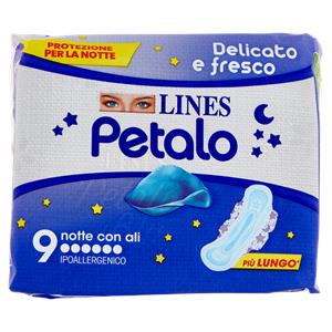 ASS.PETALO BLU LINES X9 NOTTE