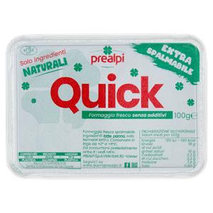 FORMAGGIO FRESCO QUICK PREALPI 100G