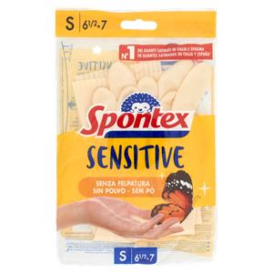 GUANTI SPONTEX SENSITIVE MIS.S