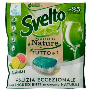 Svelto Powered by Nature Tutto in 1 Agrumi 25 Pastiglie 438 g