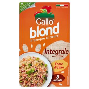 RISO BLOND GALLO 1KG INTEGRALE