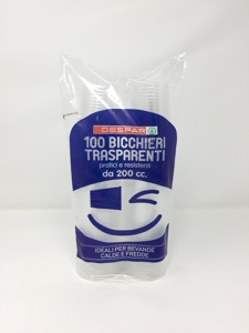 BICCH.PP 200 CC. DESPAR X50+50 TRASP.