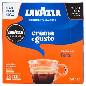 Lavazza A Modo Mio crema e gusto Forte 36 Capsule 270 g