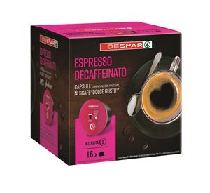 CAPSULE DESPAR DG DECAFFEINATO X16