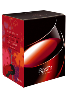 VINO TAVOLA ROSSO BAG IN BOX ROXAN 5LT