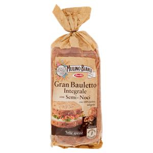 Mulino Bianco Gran Bauletto Integrale Pane con Semi e Noci 465g