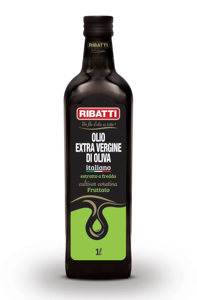 OLIO EVO FRUTTATO RIBATTI 1LT CORATINA