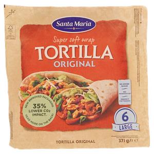 TORTILLA WRAP ORIGINAL SANTA MARIA 371G