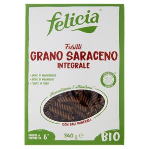 FUSILLI FELICIA 340G GRANO SARACENO