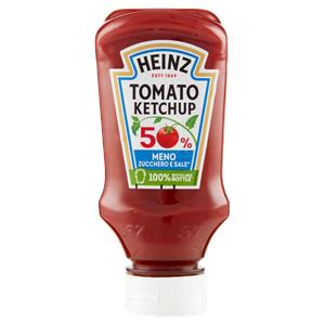 KETCHUP HEINZ 220ML - 50% ZUCCHERI