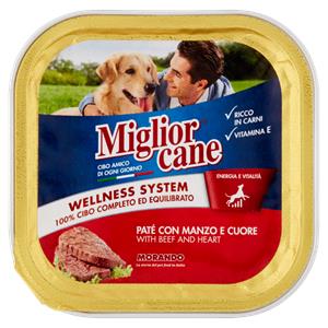 PATE' MIGLIOR CANE 150G MANZO CUORE