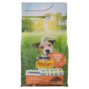 Purina Friskies MiniMenù Crocchette per Cani con pollo e verdure 1,5 Kg