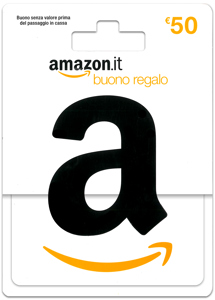 GIFT CARD AMAZON 50 EURO EURONET