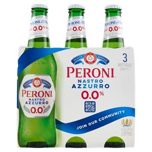 BIRRA NASTRO AZZURRO 33X33CL ZERO