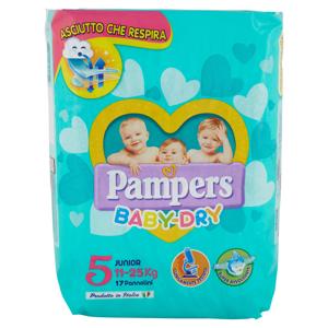 PAMPERS BABYDRY JUNIOR X17