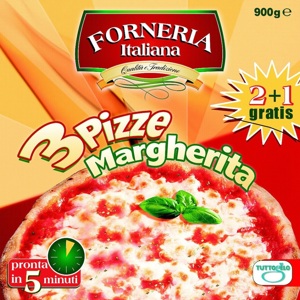 FORNERIA ITAL.PIZZA MARGHERITA GR.320X3