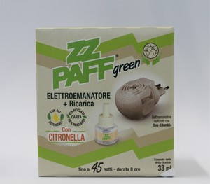 ZZ PAFF GREEN ELETTROEMAN.+RIC.45 NOT.