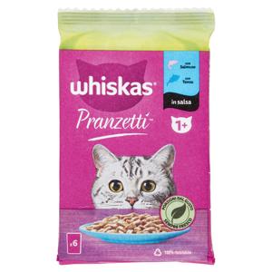 WHISKAS PRANZ.PESCE GR.50X6