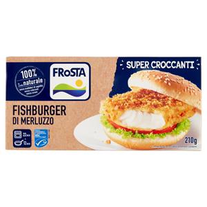 FROSTA FISHBURGER MERLUZZO GR.210