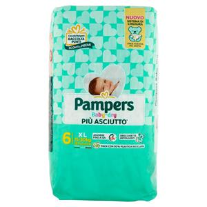 PAMPERS BABYDRY N.6 EX.LARGE X 13 KG.15