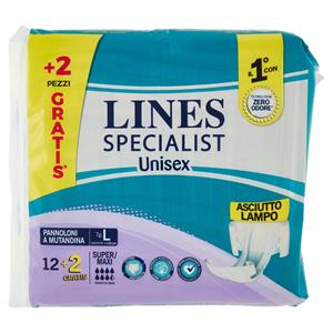 LINES SPECIALIST PANTS UNISEX L.X 12+2