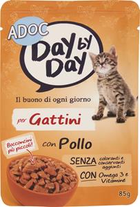 DAY BY DAY PER GATTINI CON POLLO