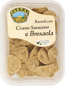 RAVIOLI CON GRANO SARACENO E BRESAOLA