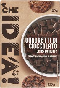 QUADRETTI DI CIOCCOLATO FONDENTI