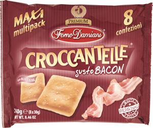 CROCCANTELLE MULTIPACK GR30 X8 GUSTO BACON