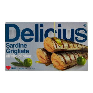 SARDINE GRIGLIATE IN OLIO DI OLIVA