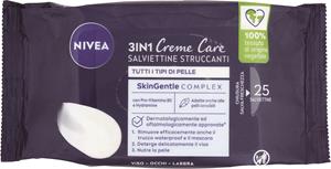 SALVIETTE STRUCCANTI CREME CARE 25 PEZZI