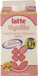 LATTE ESL  TIGULLIO PARZIALMENTE SCREMATO ML 1500