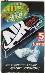 CHEWINGUM STICK BLACK ICE X5 AMICI