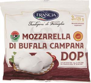 MOZZARELLA BUFFALA DOP 125 X3