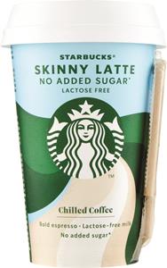 STARBUCKS SKINNY LATTE SENZA ZUCCHERI AGGIUNTI E LATTOSIO