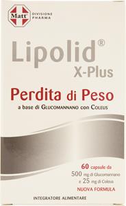 INTEGRATORE MATT LIPOLID X-PLUS 60 CPS PERDITA DI PESO