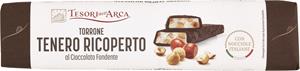 TORRONE TENERO ALLE NOCCIOLE RICOPERTO CIOCCOLATO