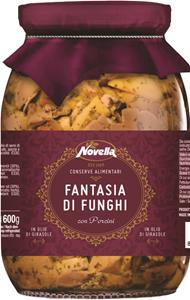 FANTASIA DI FUNGHI CON PORCINI IN OLIO DI GIRASOLE