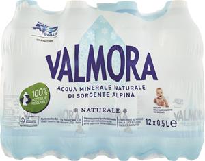 ACQUA NATURAL VALMORA  50CL - 50 CL x 12