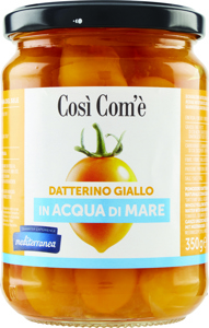 COSI COM E DATTERINO GIALLO IN ACQUA DI MARE 350GR