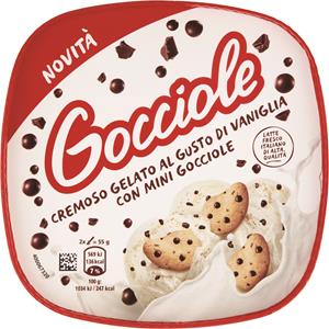 GOCCIOLE TUBS      VASCHETTA GELATO