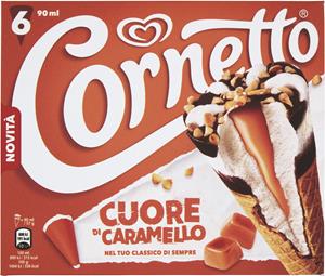 CORNETTO CUORE DI CARAMELLO