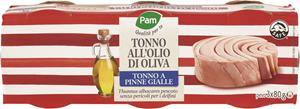 TONNO ALL'OLIO D'OLIVA G80X3