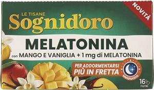 LE TISANE MELATONINA CON MANGO E VANIGLIA 16 FL