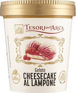 TESORI DELL' ARCA GELATO  CHEESE CAKE LAMPONE