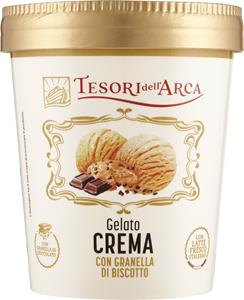 TESORI DELL' ARCA GELATO CREMA CON GRANELLA DI BISCOTTO