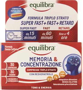 INTEGRATORE MEMORIA & CONCENTRAZIONE 30 CAPS